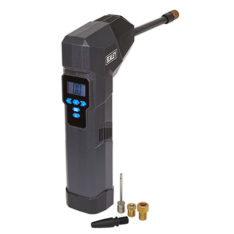 Sealey Compact Rechargeable Tyre Inflator CTI120 120psi