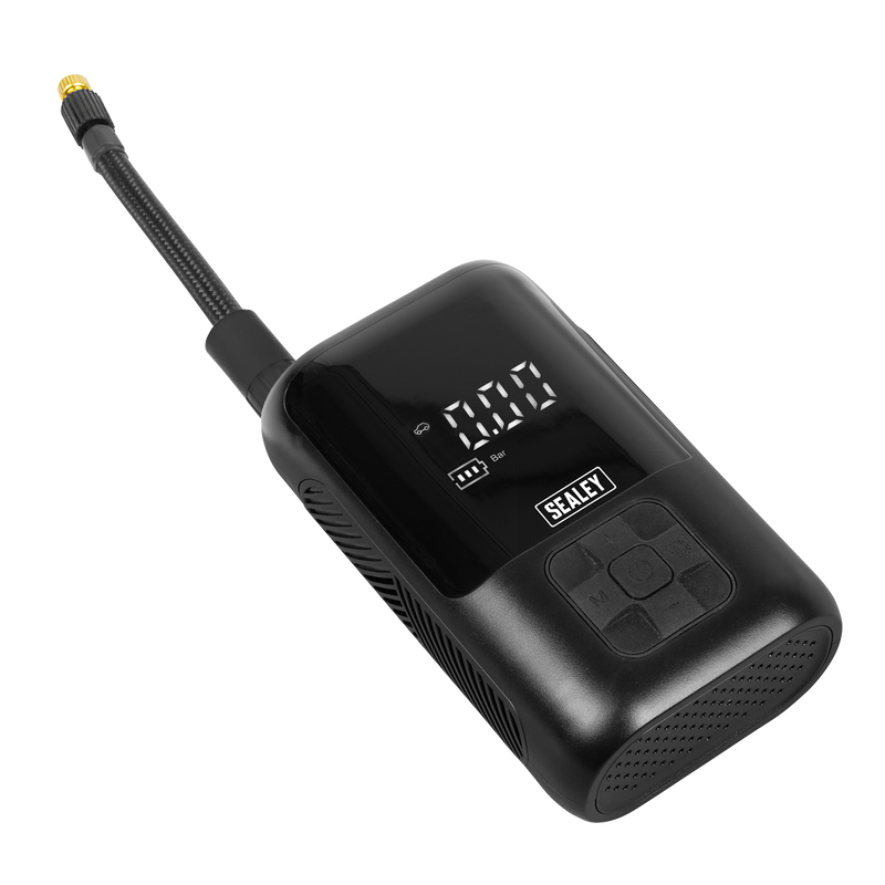 Sealey Tyre Inflator CTI130 120psi with Power Bank & Worklight