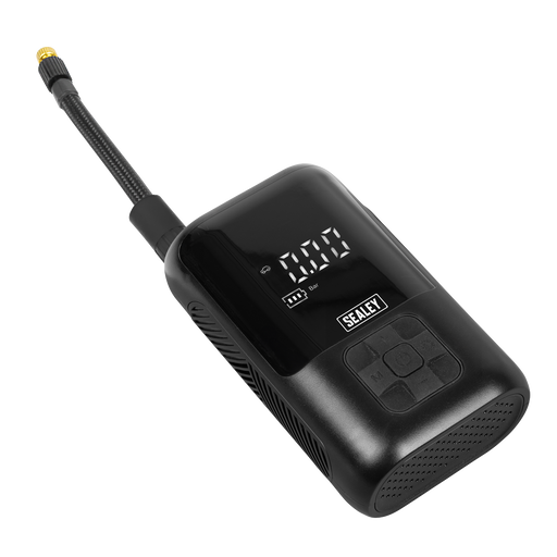 Sealey Tyre Inflator CTI130 120psi with Power Bank & Worklight