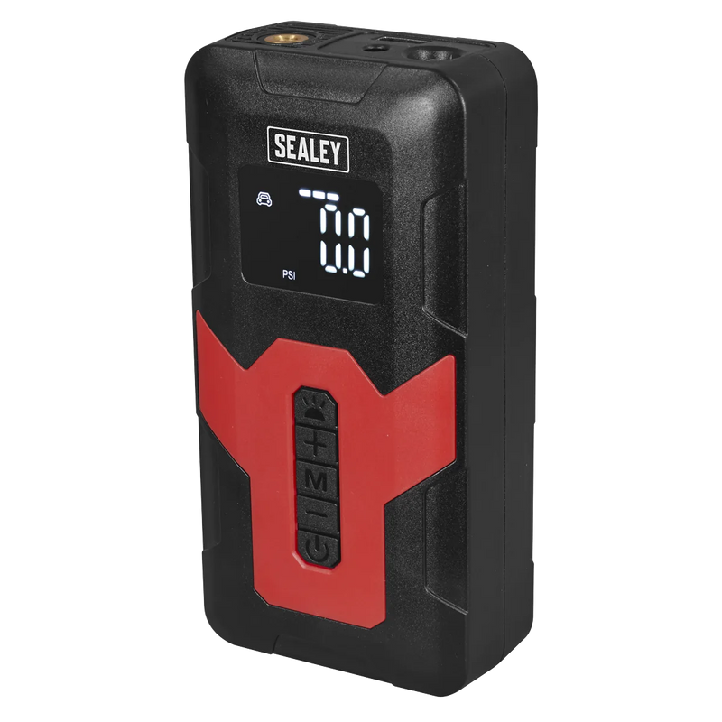 Sealey Rechargeable Tyre Inflator CTI140 120psi Power Bank