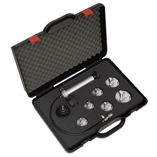 Sealey Cooling System Pressure Test Kit 7 Piece CV0011