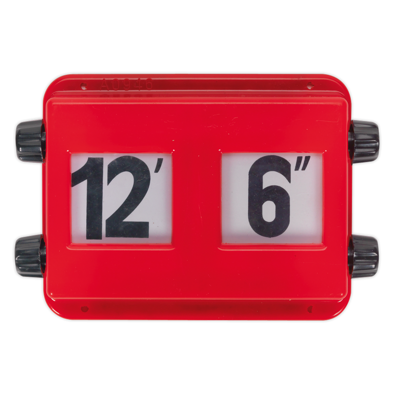 Sealey Commercial Vehicle Height Indicator CV032 8-20ft