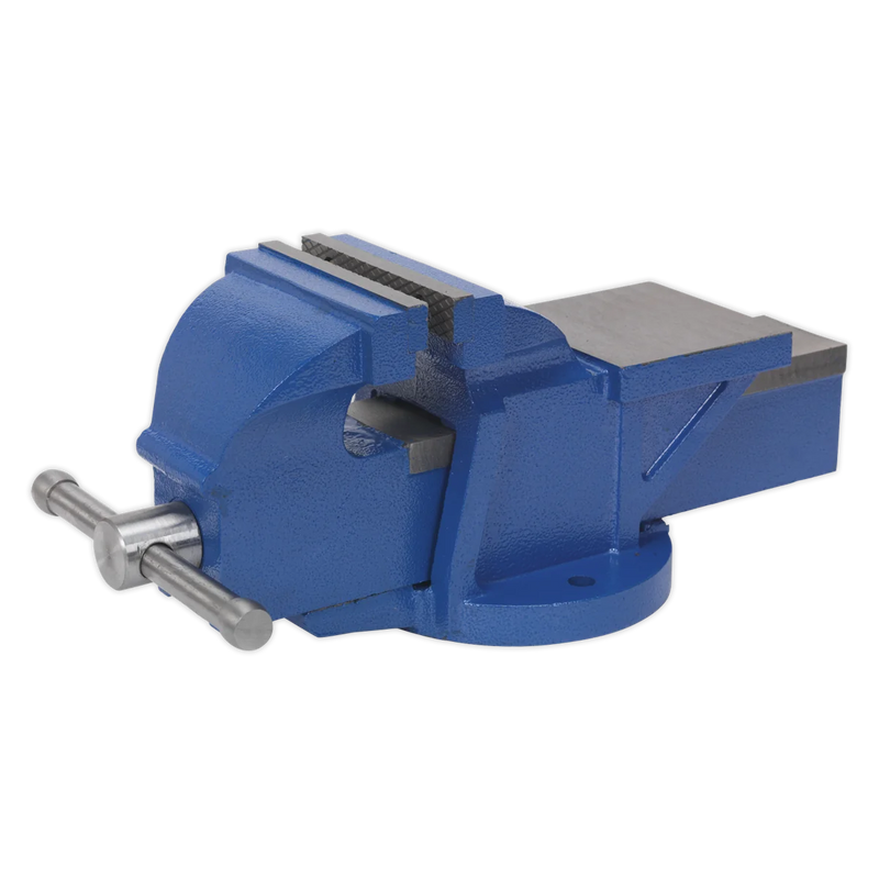 Sealey Professional Heavy-Duty Fixed Base Vice 100mm Jaw Opening
