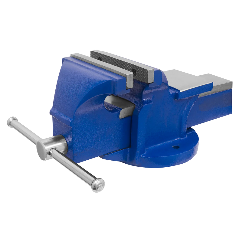 Sealey Fixed Base Vice 125mm Jaw Opening CV125E