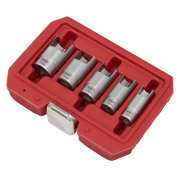 Sealey Elbow Connector Socket Set 5 Piece 3/8"Sq Drive