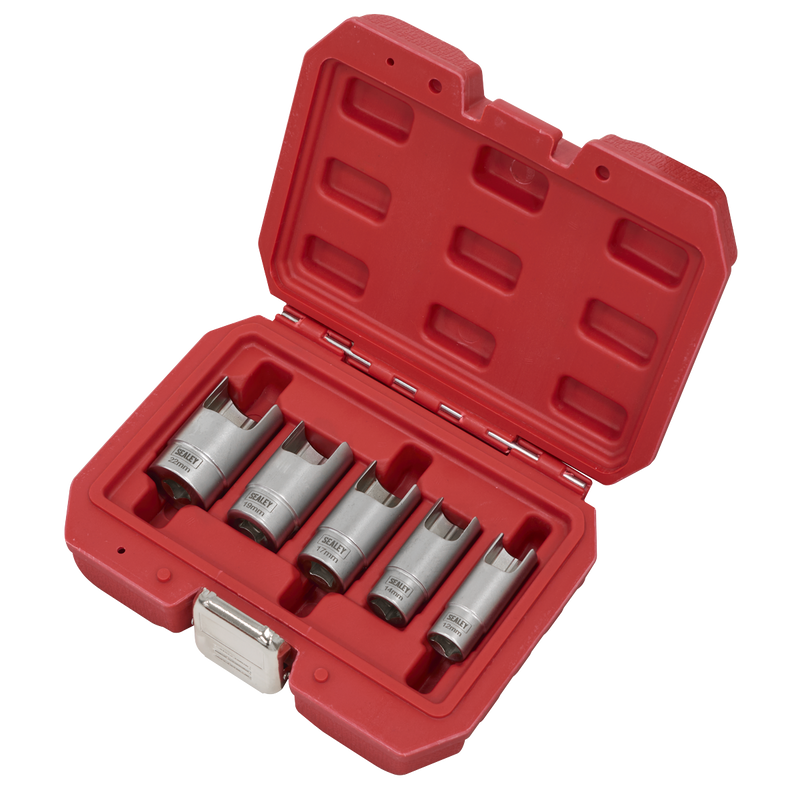 Sealey Elbow Connector Socket Set 5 Piece 3/8"Sq Drive