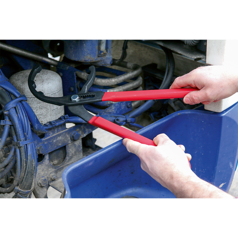 Sealey Oil Filter Pliers CV6412 95-178mm