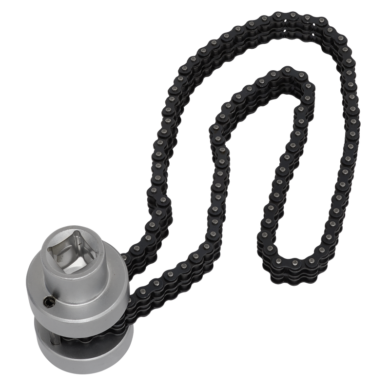 Sealey Air Dryer Cartridge Chain Wrench 1/2"Sq Drive Ø73-170mm