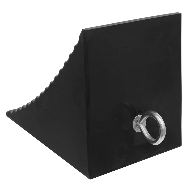 Sealey Heavy-Duty Rubber Wheel Chock CWC01 180x280x210mm
