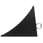 Sealey Heavy-Duty Rubber Wheel Chock CWC01 180x280x210mm