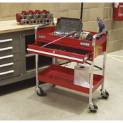 Sealey Superline PRO Heavy-Duty Trolley CX101D 160kg Capacity
