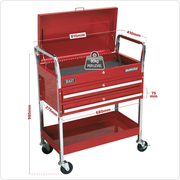 Sealey Superline PRO Heavy-Duty Trolley CX1042D 80kg Capacity