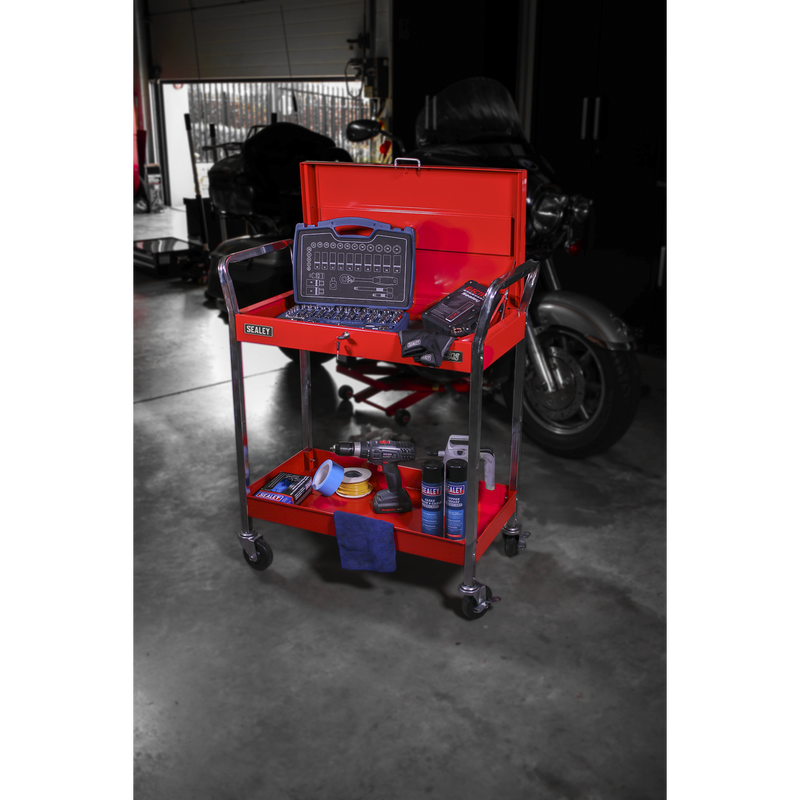 Sealey Superline PRO Heavy-Duty Trolley CX104 80kg Capacity