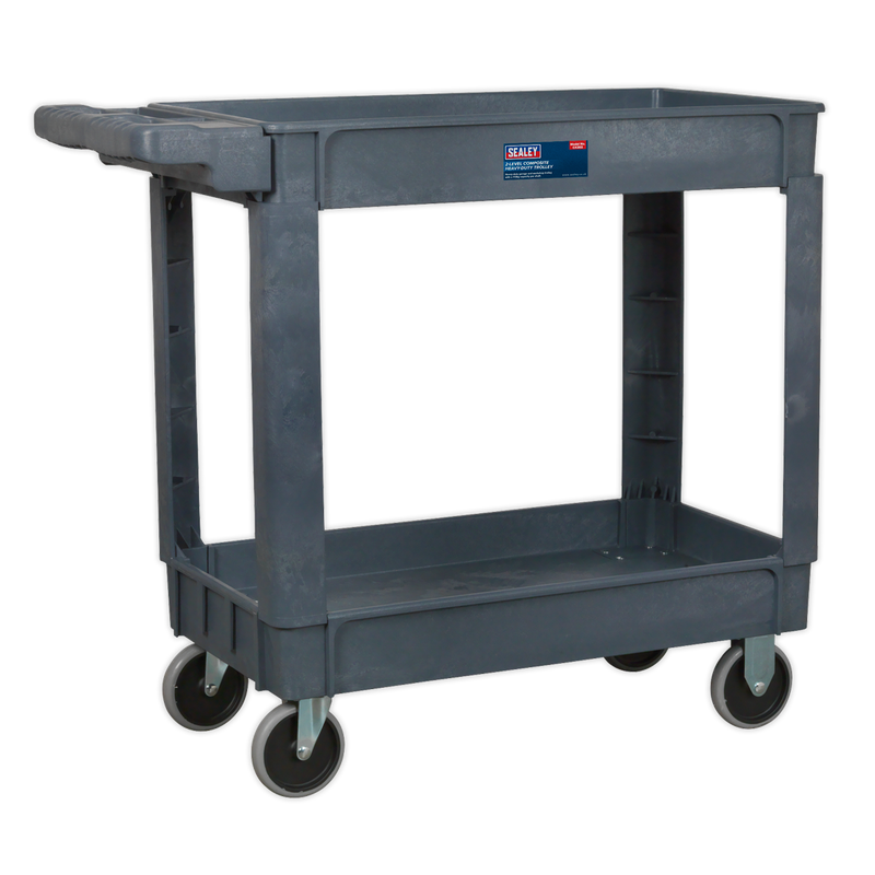 Sealey Composite Heavy-Duty Trolley CX202 113kg Capacity