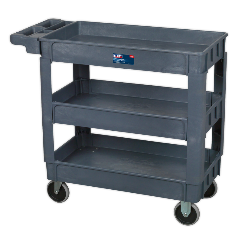 Sealey Composite Heavy-Duty Trolley CX203 83kg Capacity