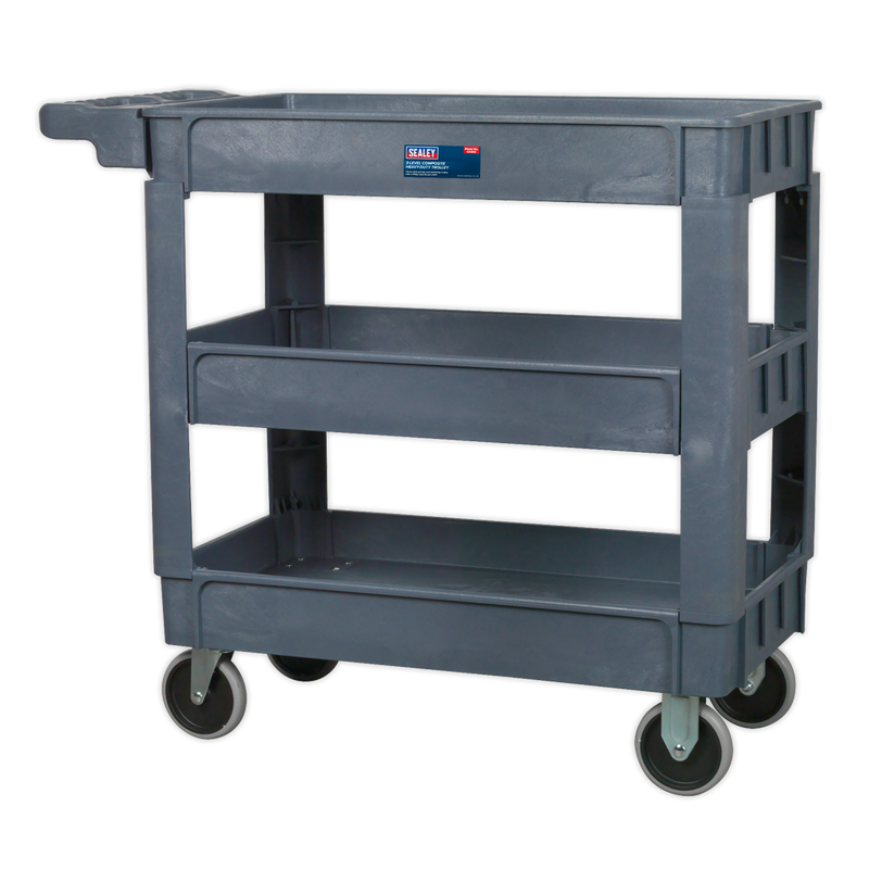 Sealey Composite Heavy-Duty Trolley CX203 83kg Capacity