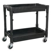 Sealey Composite Heavy-Duty Trolley CX204 160kg Capacity
