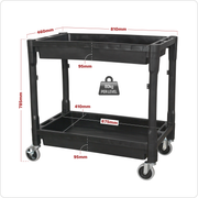 Sealey Composite Heavy-Duty Trolley CX204 160kg Capacity