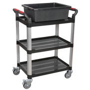 Sealey Composite Workshop Trolley CX309 40kg Capacity per Shelf