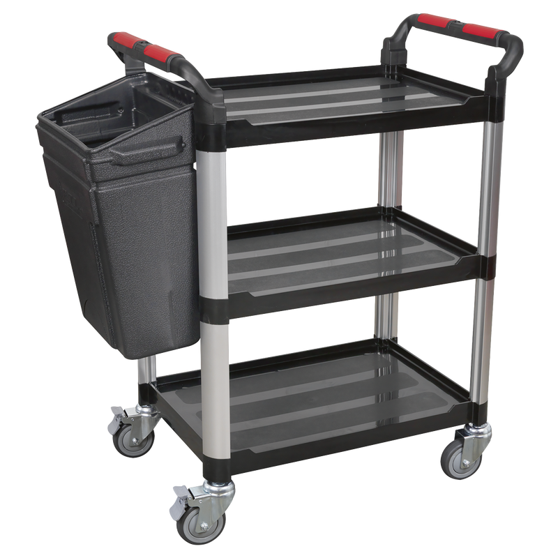 Sealey Composite Workshop Trolley CX309 40kg Capacity per Shelf