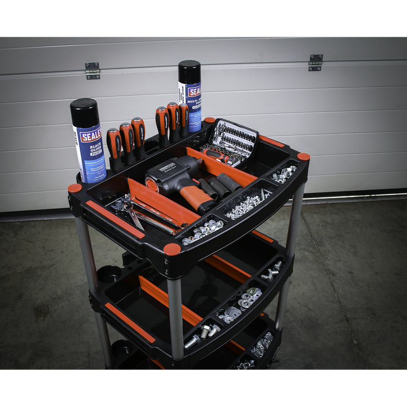 Sealey Composite Workshop Trolley CX313 30kg Capacity