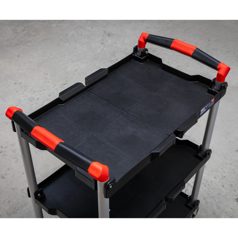 Sealey Folding Workshop Trolley CX314 25kg Capacity