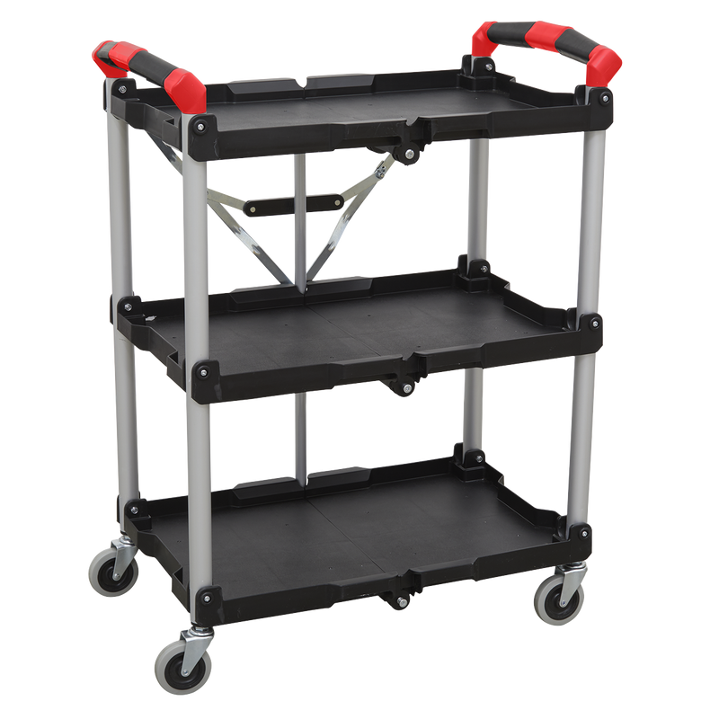 Sealey Folding Workshop Trolley CX314 25kg Capacity