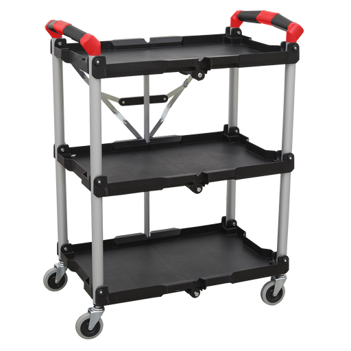 Sealey Folding Workshop Trolley CX314 25kg Capacity