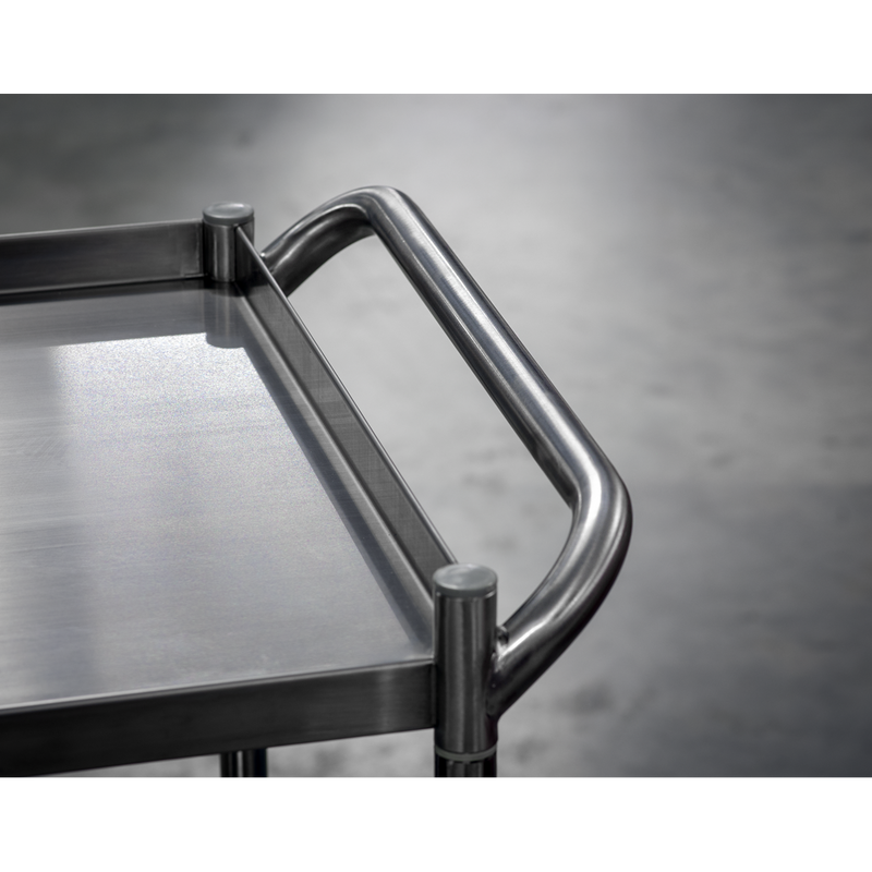 Sealey Premier Stainless Steel Workshop Trolley CX410SS 30kg Capacity