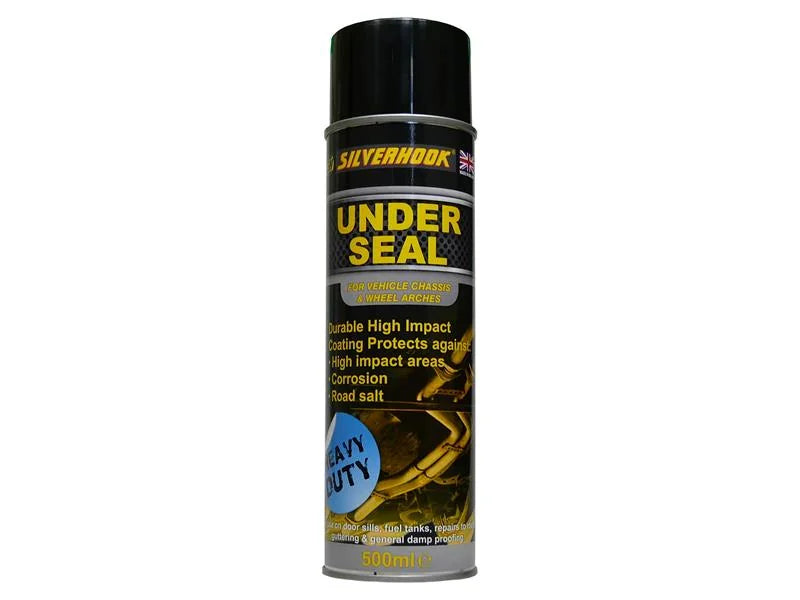 Silverhook Bitumastic Under Seal Spray Paint 500ml - SGUS1