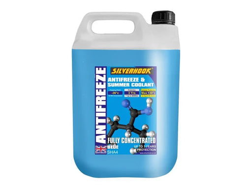 Silverhook Fully Concentrated Antifreeze Blue 4.5 litre - SHA4
