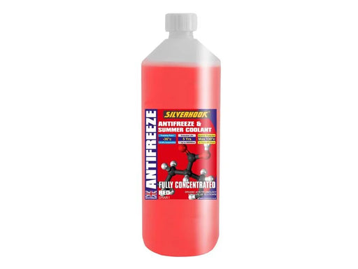 Silverhook Fully Concentrated Antifreeze O.A.T. Red 1 litre - SHAR1