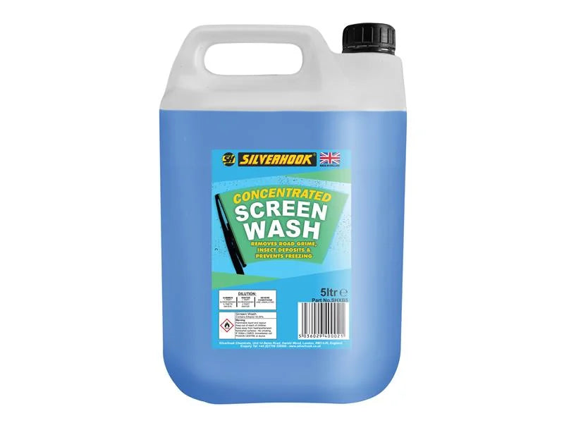 Silverhook Concentrated All Seasons Screenwash 5 litre - SHXB5