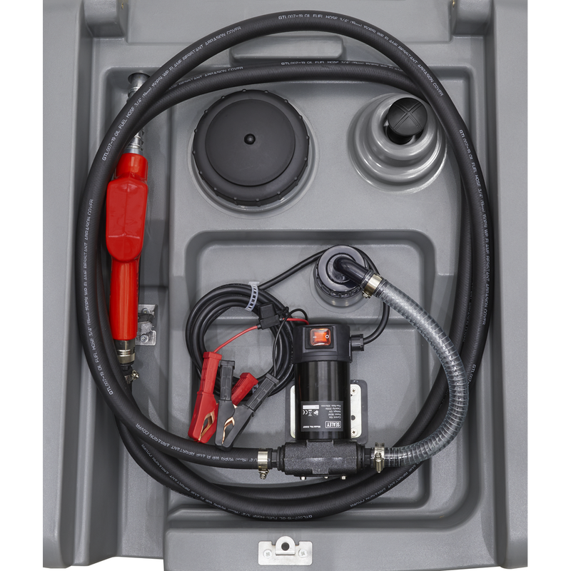 Sealey Portable Diesel Tank 200L 12V with Electric Pump