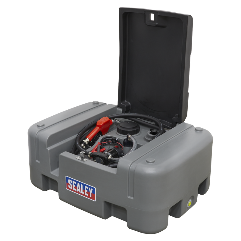 Sealey Portable Diesel Tank 200L 12V with Electric Pump
