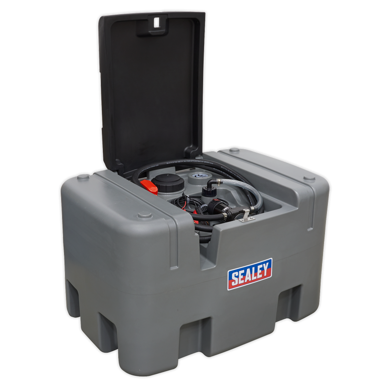 Sealey Portable Diesel Tank 400L 12V Electric Pump