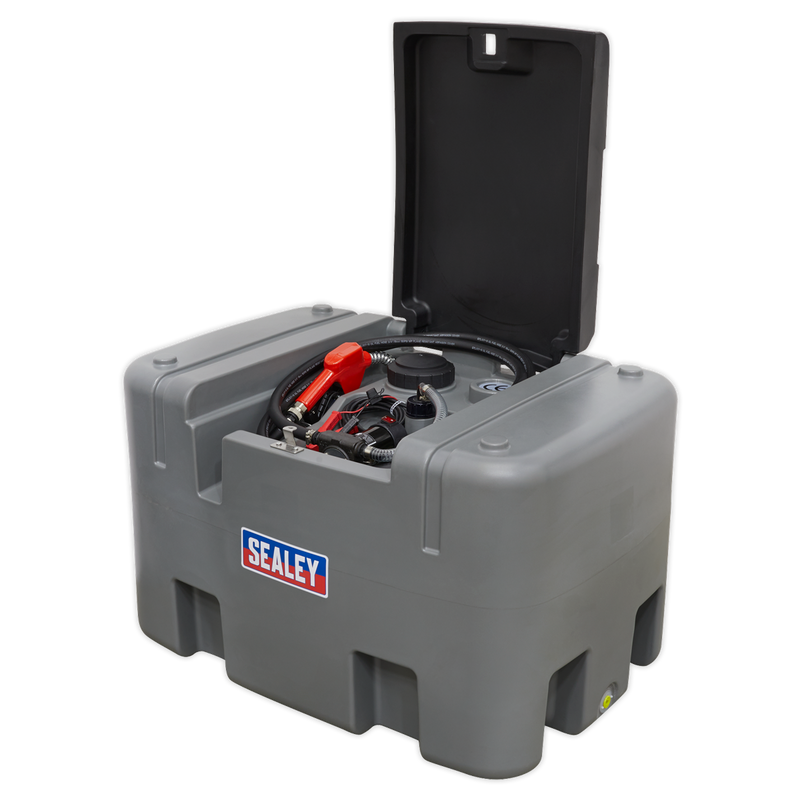 Sealey Portable Diesel Tank 400L 12V Electric Pump