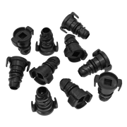 Sealey Plastic Sump Plug for Ford Duratorq - Pack of 10