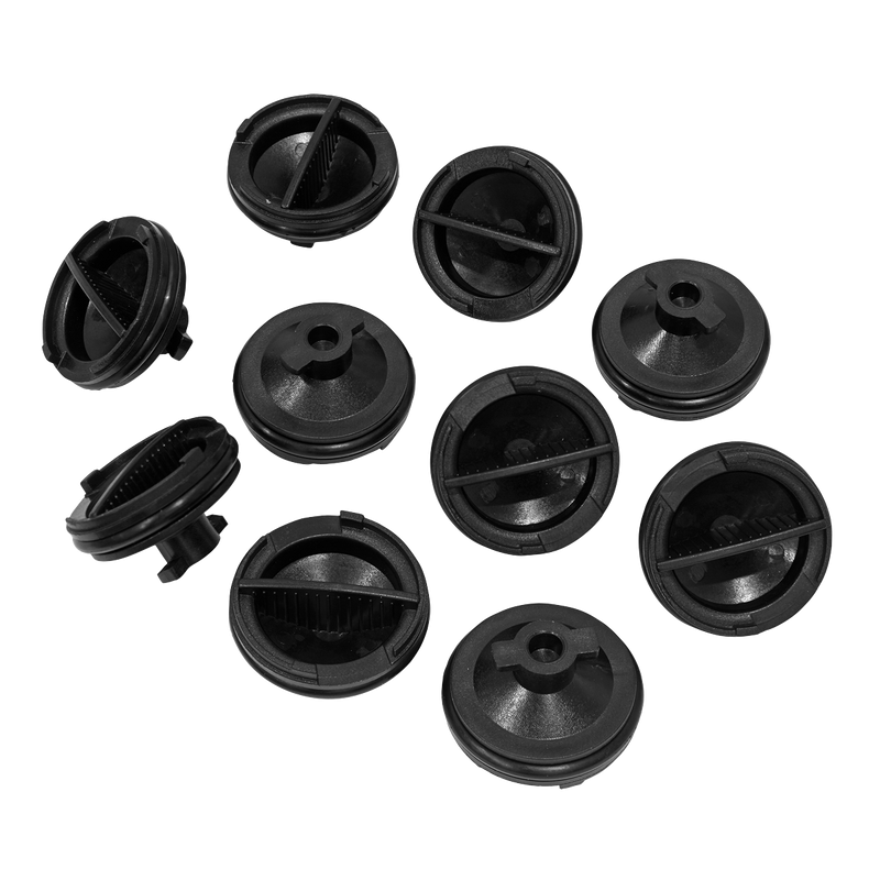 Sealey Plastic Sump Plug DB8198 for Ford/PSA - Pack of 10
