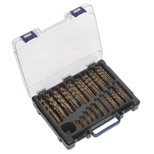 Sealey HSS Cobalt Drill Bit Assortment 1-10mm 170 Piece