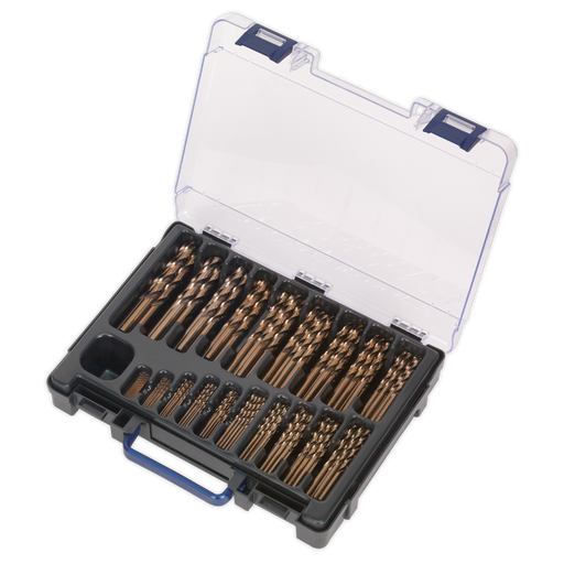 Sealey HSS Cobalt Drill Bit Assortment 1-10mm 170 Piece