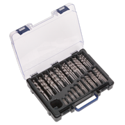 Sealey HSS Fully Ground Drill Bit Set 1-10mm 170 Piece