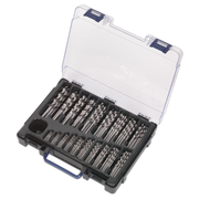 Sealey HSS Fully Ground Drill Bit Set 1-10mm 170 Piece