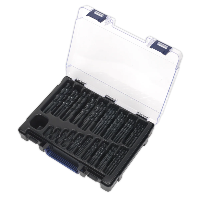 Sealey HSS Roll Forged Drill Bit Assortment 1-10mm 170 Piece