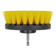 Sealey Drill Brush Set 4 Piece with 150mm Quick Chuck Holder