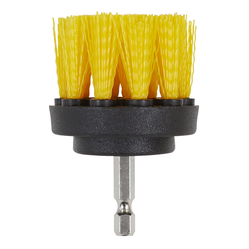 Sealey Drill Brush Set 4 Piece with 150mm Quick Chuck Holder