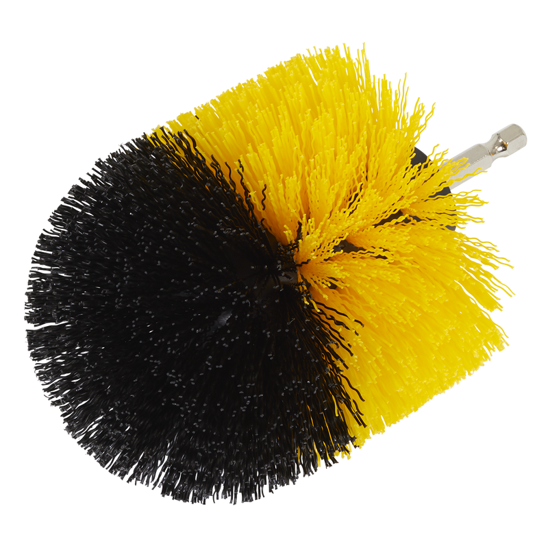 Sealey Drill Brush Set 8 Piece with 150mm Quick Chuck Holder