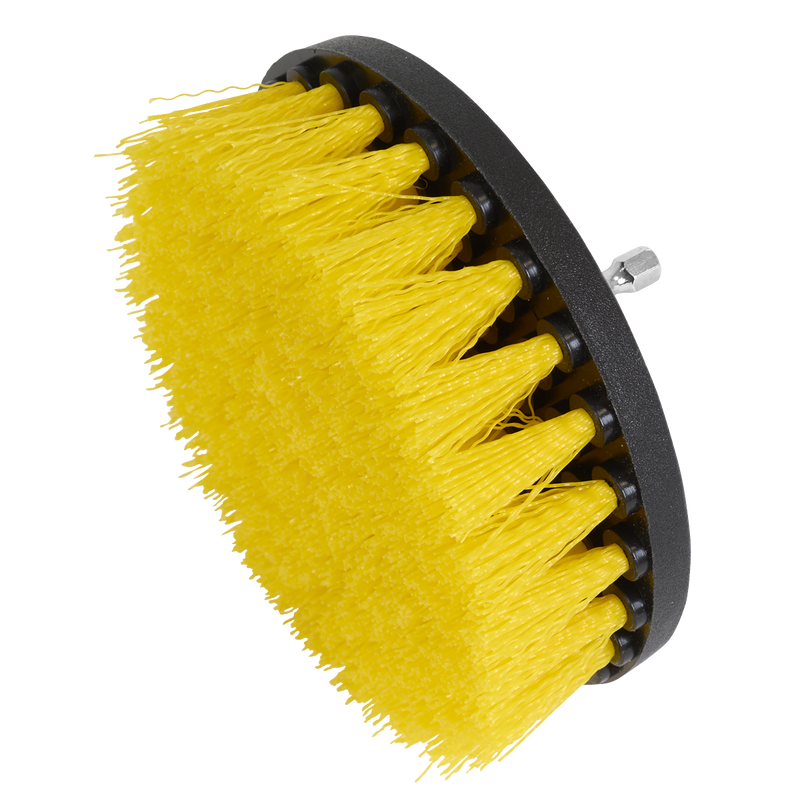 Sealey Drill Brush Set 8 Piece with 150mm Quick Chuck Holder