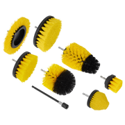 Sealey Drill Brush Set 8 Piece with 150mm Quick Chuck Holder
