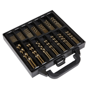 Sealey HSS Cobalt Drill Bit Set 99 Piece with Metal Storage Case